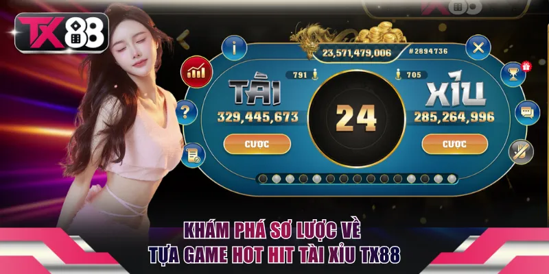 Khám phá sơ lược về tựa game hot hit Tài Xỉu TX88